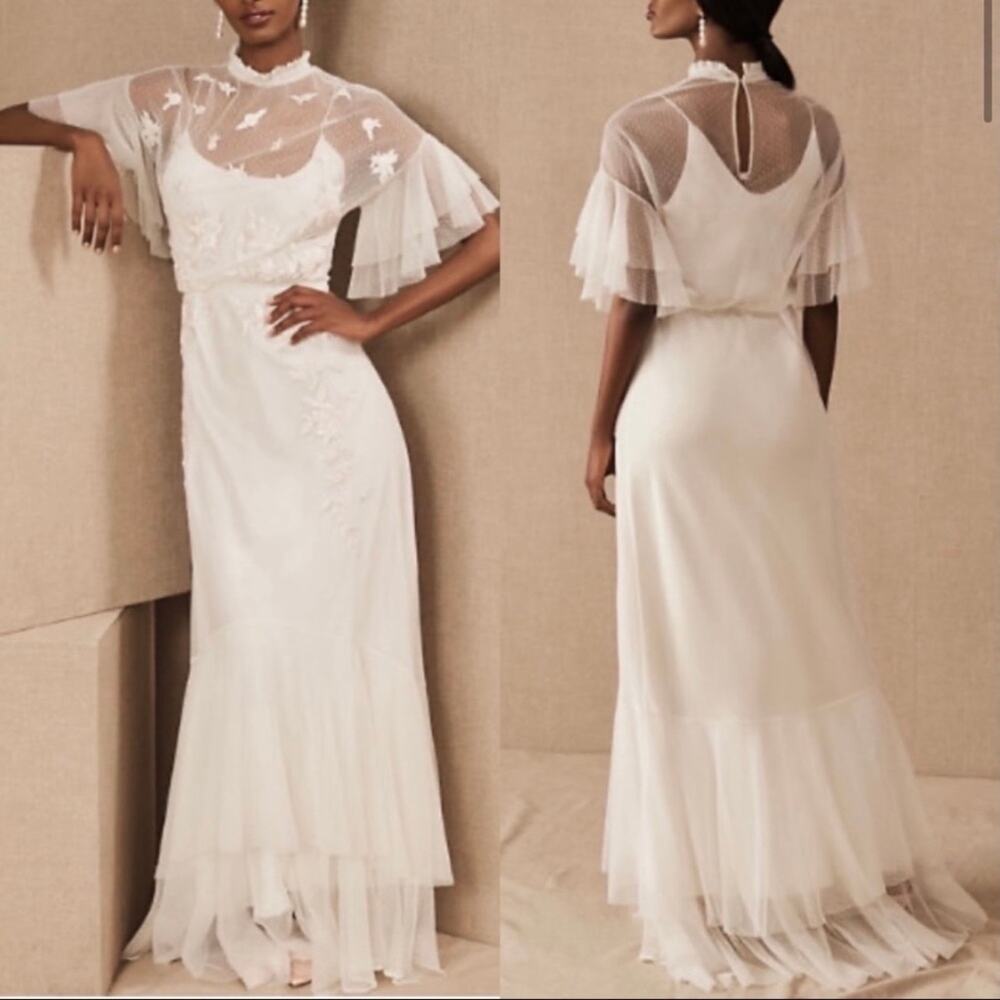 BHLDN Sachin + Babi Wedding Gown Avila Size 4
